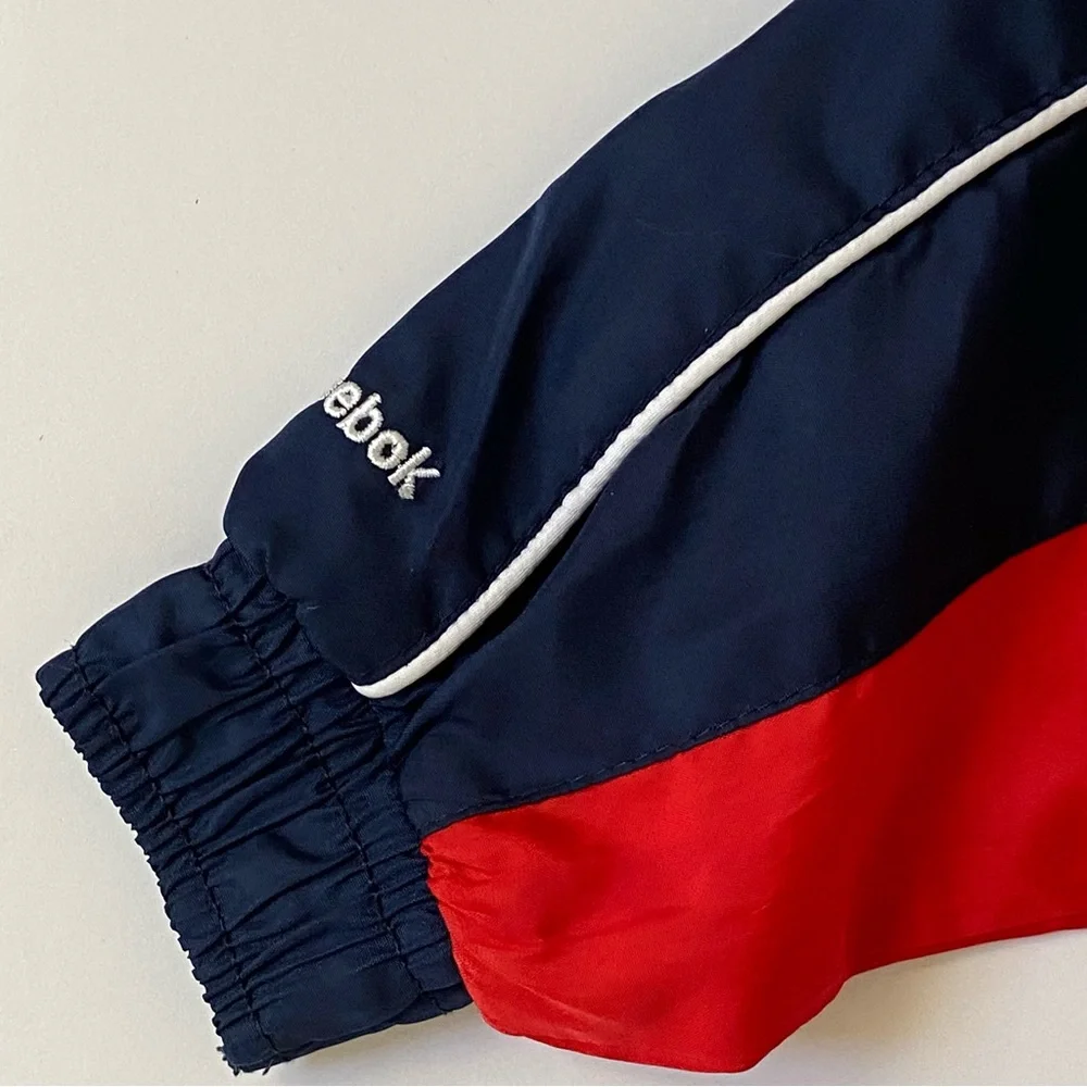 New England Patriots Jacket Size 2T Reebok 24 Months Lined Full Zip Football EUC